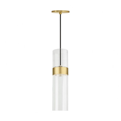Manette 15W 1 LED Mini Pendant by Visual Comfort Modern - 700TDMANMCLB-LED930