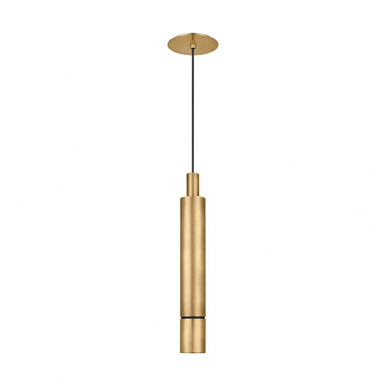 Sottile 10.8W 1 LED Mini Pendant by Visual Comfort Modern - 700TDSOT21B-LED927