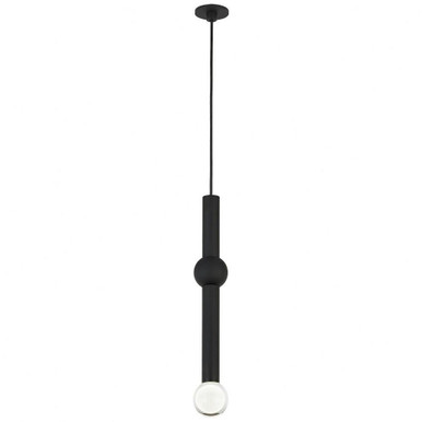 Guyed 4.6W 1 LED Mini Port Alone Pendant by Visual Comfort Modern - 700TRSPAGYD1PB-LED930