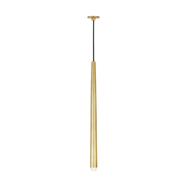 Pylon 4.6W 1 LED Mini Port Alone Pendant by Visual Comfort Modern - 700TRSPAPYL1PB-LED930