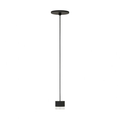 Gable 4.3W 1 LED Line Voltage Mini Pendant by Visual Comfort Modern - 700TRSPGBL1RB-LED930