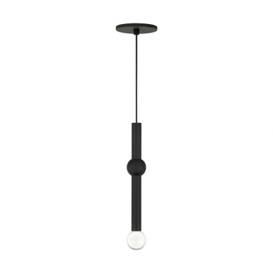 Guyed 4.6W 1 LED Mini Line Voltage Pendant by Visual Comfort Modern - 700TRSPGYD1RB-LED930