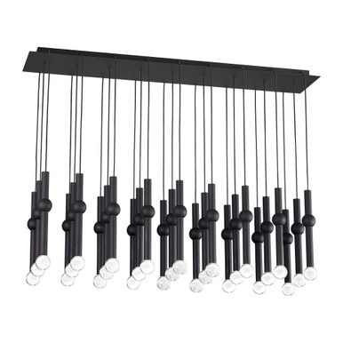 Guyed 27 Light Mini Chandelier by VC Modern 700TRSPGYD27TB-LED930277 - 700TRSPGYD27TB-LED930277