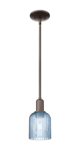 Bridal Veil 1Light Stem Mini Pendant 9.63 Inch X 5 Inch Wide by Innovations - 716-1S-G559-5_P