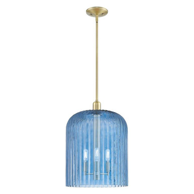 Bridal Veil 3 Light Stem Mini Pendant 18 Inch X 12 Inch Wide by Innovations - 716-3S-G559-12_P