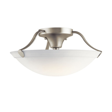 3 Light 15.5 Inch Wide Semi Flush Mount by Bailey Street Home - 147-BEL-552607