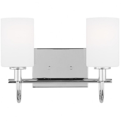 Oak Moore 2 Light Vanity Light by Visual Comfort Studio - 4457102