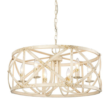 Alcott 6 Light Medium Chandelier by Golden - 0890-6