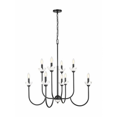 Allistair 8 Light Chandelier 35 Inch Tall and 36 Inch Wide by Z Lite - 352-8