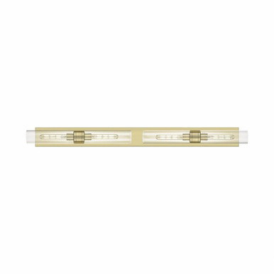Boreas 4 Light Bath Vanity 4.5 Inch Tall and 50.75 Inch Wide by Innovations - 617L-4W-G617-11