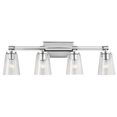 Leicester Beeches 4 Vanity Light 30.25 Inch Wide by Bailey Street Home