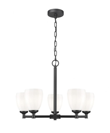 Oren 5 Light Chandelier 18.25 Inch Tall and 25 Inch Wide by Z Lite - 7004-5