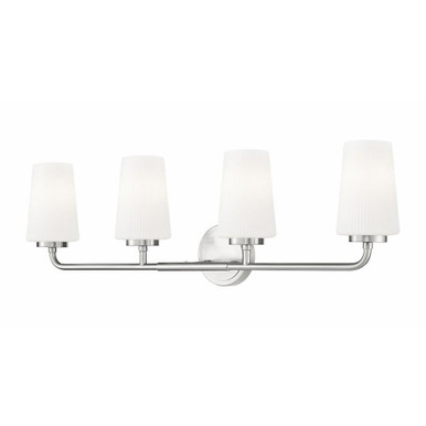 Montford 4 Light Bath Vanity 9.5 Inch Tall and 32 Inch Wide by Z Lite - 7005-4V