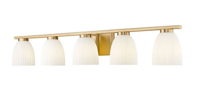 Naya 5 Light Bath Vanity 6.5 Inch Tall and 40 Inch Wide by Z Lite - 7518-5V