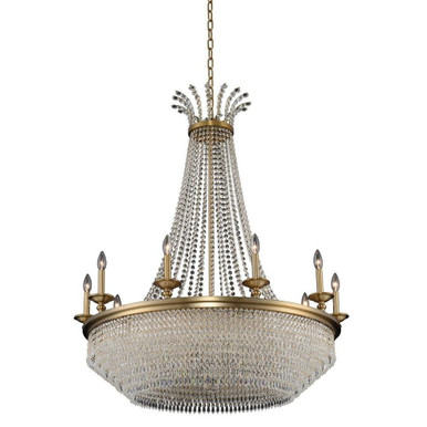Tavo 15 Light Oversized Chandelier by Allegri - 033972-044-FR001