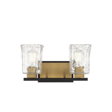 Davenport Cliff 2 Light Vanity Light by Bailey Street Home - 159-BEL-4636272