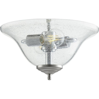 13W 2 LED 10.75 Inch Wide Flush Mount by Bailey Street Home