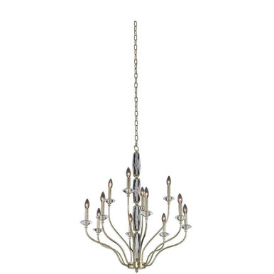 Savia 12 Light Large 2 Tier Chandelier by Allegri - 035671-041-FR001