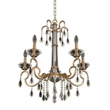 Valencia 6 Light Medium Chandelier by Allegri - 031650-038-FR001