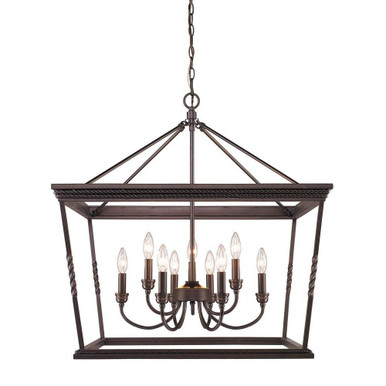 Dunster Gate 9 Light Large Chandelier by Bailey Street Home - 170-BEL-1802676