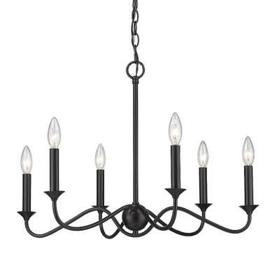 Halstead Drift 6 Light Medium Chandelier by Bailey Street Home - 170-BEL-4611267