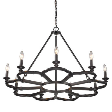 Aynsley Road 9 Light Oversized Chandelier by Bailey Street Home - 170-BEL-2320088