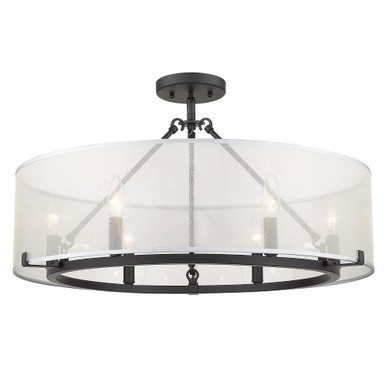 Upland South 6 Light Semi Flush Mount by Bailey Street Home - 170-BEL-4161619