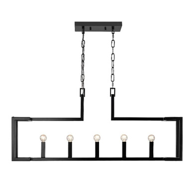 Peregrine Parc 5 Light Oversized Linear Pendant by Bailey Street Home - 170-BEL-4968054