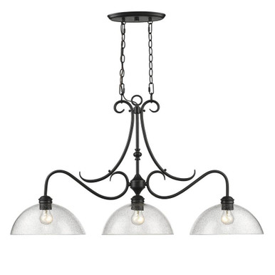 Gravel Woodlands 3 Light Oversized Linear Pendant by Bailey Street Home - 170-BEL-2320063