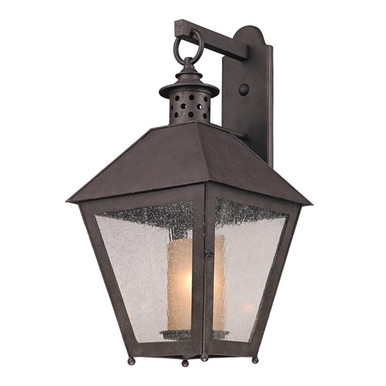 Broomfield Square 1 Light Wall Lantern 26.5 Inch Tall by Bailey Street Home