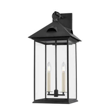 Corning 2 Light Outdoor Wall Mount 23 Inch Tall by Troy - B4923-FOR