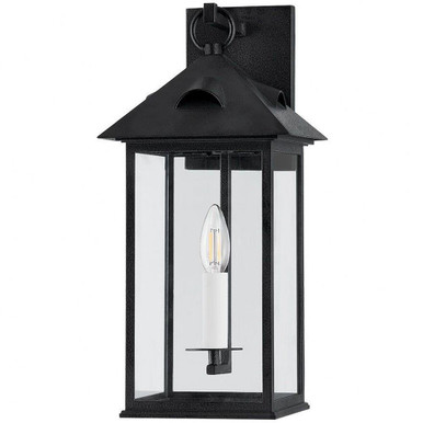 Green Top Street 1 Light Wall Lantern 17.5 Inch Tall by Bailey Street Home - 154-BEL-5180495