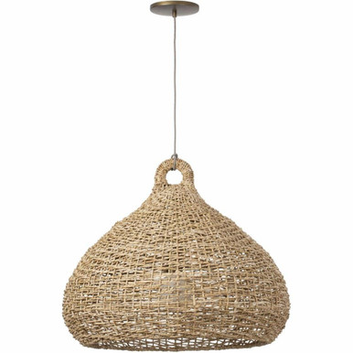 Lechlan 1 Light Oversized Pendant by Troy - F1532-PBR