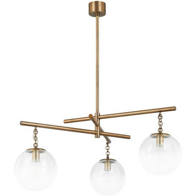 Lismore Spinney 3 Light Oversized Modern Chandelier by Bailey Street Home - 154-BEL-5180513