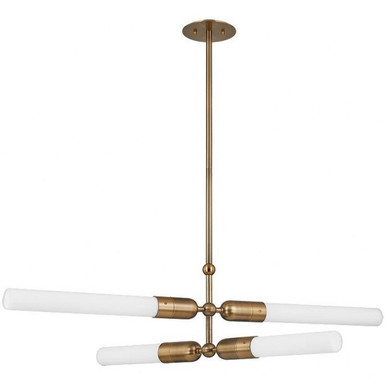 Rockwell Wood Court 4 Light Oversized Chandelier by Bailey Street Home - 154-BEL-5180520