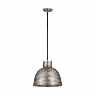 Charita 1 Light CordHung Pendant 14 Inch Tall X 14 Inch Wide by Innovations - 650-1P-14