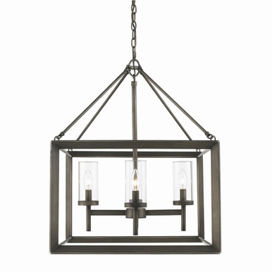 Smyth 4 Light Medium Chandelier by Golden - 2073-4