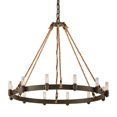 West Doura Avenue 12 Light Oversized Pendant by Bailey Street Home - 154-BEL-1748094