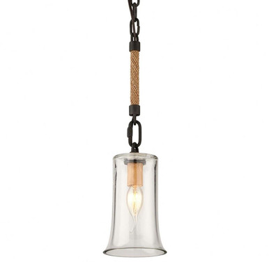 Old School Court 1 Light Mini Pendant by Bailey Street Home - 154-BEL-1229248