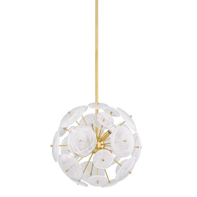 Tamara 6 Light Chandelier 18 Inch Tall and 20 Inch Wide by Mitzi - H1004806