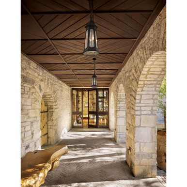 Radnor Acres 3 Light Small Outdoor Pendant by Bailey Street Home