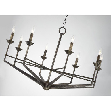 Kay Loan 8 Light Oversized Chandelier by Bailey Street Home
