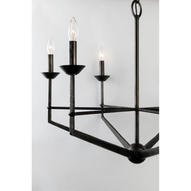 Kay Loan 6 Light Large Chandelier by Bailey Street Home