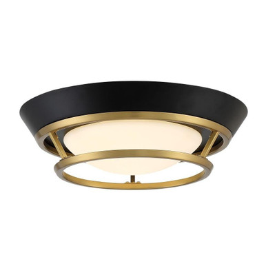 Beam Me Up 20W 1 LED 14 Inch Wide Flush Mount by George Kovacs - P5372-689-L
