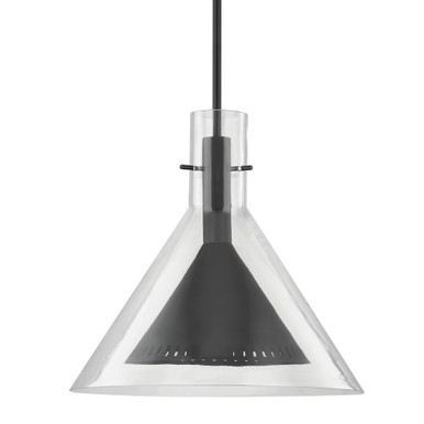 Atticus 1 Light Large Pendant by Troy - F7666-SBK