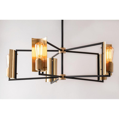 Artic Way 5 Light Large Chandelier by Bailey Street Home