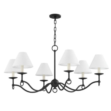 Haddon Barton 8 Light Oversized Chandelier by Bailey Street Home