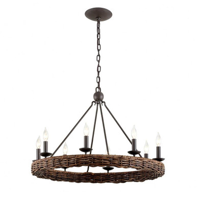 Woodville Warren 8 Light Large Chandelier by Bailey Street Home