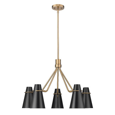 Reeva 5 Light Large Chandelier by Golden - 2122-5