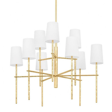 River 9 Light Oversized Chandelier by Troy - F8834-VGL